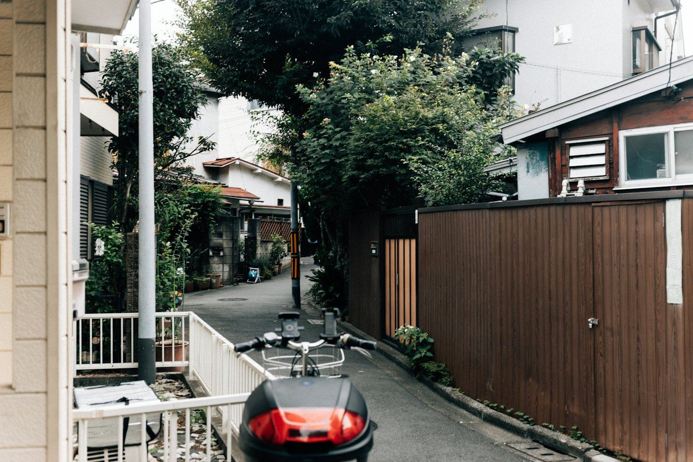 住宅街の路地